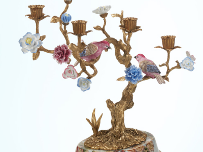 歐美風(fēng)蠟臺(tái)，使用聚力牌環(huán)保耐高溫膠粘接成功案例！