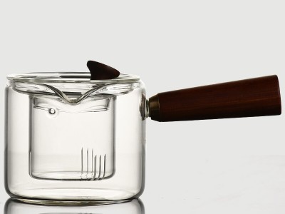 木柄粘玻璃茶杯用膠，聚力全透明耐高溫環氧膠可耐水煮